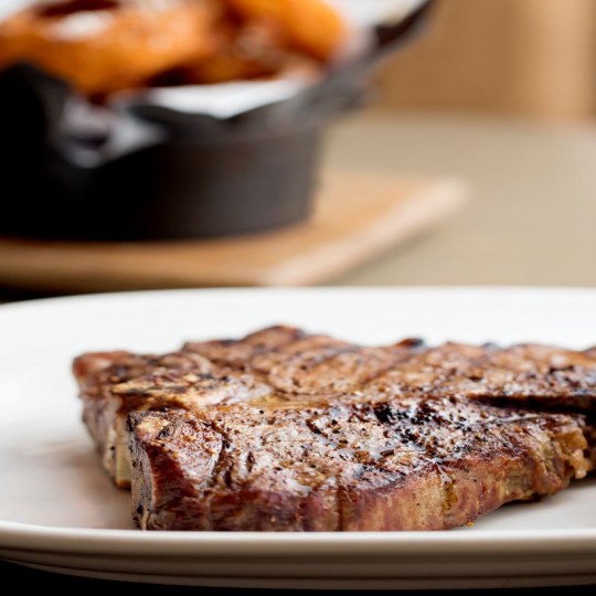 Photograph of our premium steaks that you can order in Mooo Restaurant