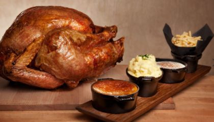 whole turkery and sides- Thanksgiving Meal