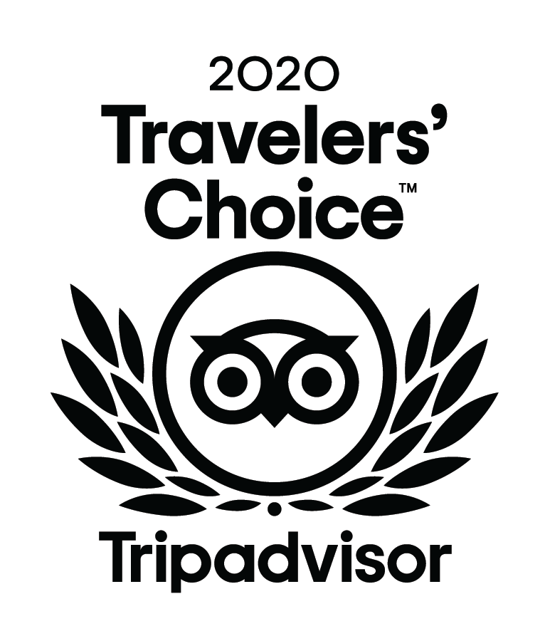 Official Logo From: Tripadvisor for their 2020 Travelers' Choice Awards