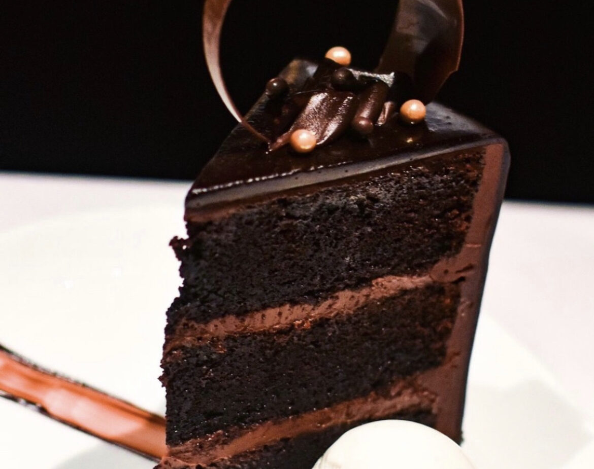 Valrhona Chocolate Cake.