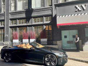 2024 Lexus LC 500 Drive Experience Car for XV Beacon Hotel