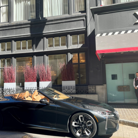 2024 Lexus LC 500 Drive Experience Car for XV Beacon Hotel